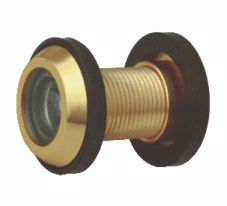 Brass Door Eye Round